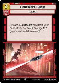Lightsaber Throw #176/264