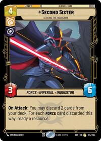 Second Sister - Seeking the Holocron #184/264