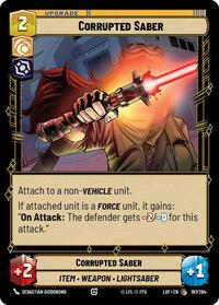 Corrupted Saber #187/264