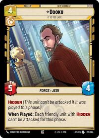 Dooku - It Is Too Late #211/264