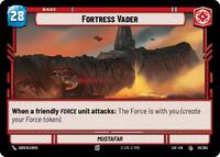 Fortress Vader // Shield #026/264 // T02/T03