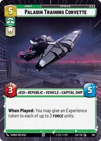 Paladin Training Corvette (Hyperspace) #363