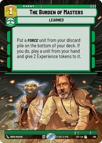 The Burden of Masters (Hyperspace) #389