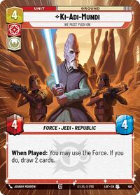 Ki-Adi-Mundi - We Must Push On (Hyperspace) #410
