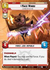 Mace Windu - Leaping into Action (Hyperspace) #413