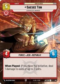 Saesee Tiin - Courageous Warrior (Hyperspace) #431