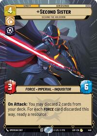 Second Sister - Seeking the Holocron (Hyperspace) #448