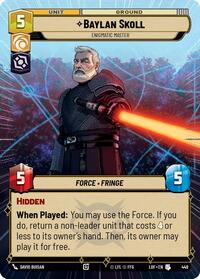 Baylan Skoll - Enigmatic Master (Hyperspace) #449