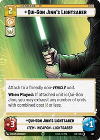 Qui-Gon Jinn's Lightsaber (Hyperspace) #465