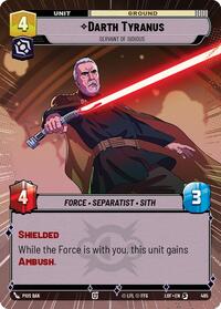 Darth Tyranus - Servant of Sidious (Hyperspace) #495