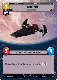 Scimitar - Sith Infiltrator (Hyperspace) #497