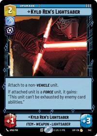 Kylo Ren's Lightsaber (Foil) #542