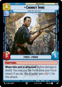 Chirrut Imwe - Blind, but not Deaf (Foil) #569