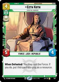 Eeth Koth - Spiritual Warrior (Foil) #599