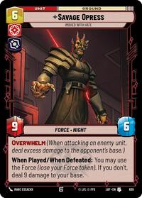 Savage Opress - Imbued With Hate (Foil) #639