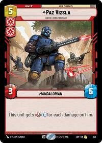 Paz Vizsla - Unyielding Warrior (Foil) #655