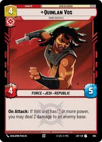 Quinlan Vos - Dark Disciple (Foil) #665