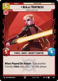 Asajj Ventress - Harden Your Heart (Foil) #667