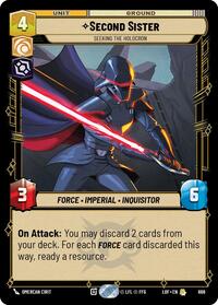Second Sister - Seeking the Holocron (Foil) #686