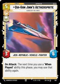 Qui-Gon Jinn's Aethersprite - Guided by the Force (Foil) #699