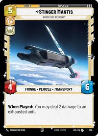 Stinger Mantis - Where Are We Going? (Foil) #700