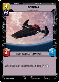 Scimitar - Sith Infiltrator (Foil) #735