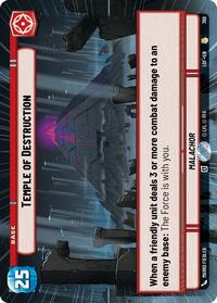 Temple of Destruction (Hyperspace Foil) #769