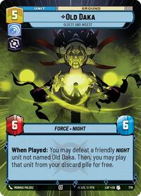 Old Daka - Oldest and Wisest (Hyperspace Foil) #776