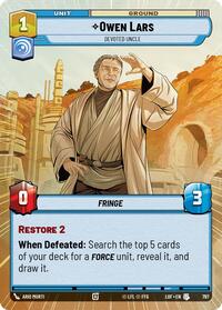 Owen Lars - Devoted Uncle (Hyperspace Foil) #797