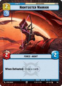 Nightsister Warrior (Hyperspace Foil) #799