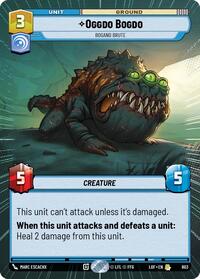 Oggdo Bogdo - Bogano Brute (Hyperspace Foil) #803