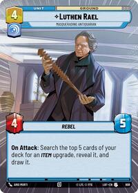 Luthen Rael - Masquerading Antiquarian (Hyperspace Foil) #808