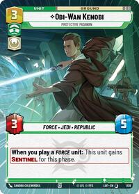 Obi-Wan Kenobi - Protective Padawan (Hyperspace Foil) #836