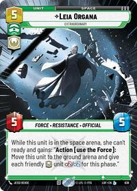 Leia Organa - Extraordinary (Hyperspace Foil) #838