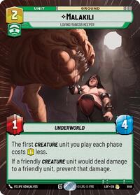 Malakili - Loving Rancor Keeper (Hyperspace Foil) #848