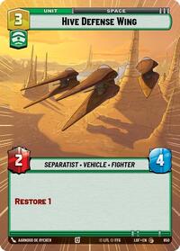Hive Defense Wing (Hyperspace Foil) #850