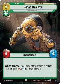 Maz Kanata - The Light Guides (Hyperspace Foil) #851