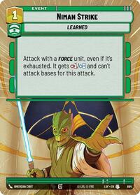 Niman Strike (Hyperspace Foil) #864