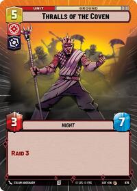 Thralls of the Coven (Hyperspace Foil) #876