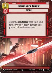 Lightsaber Throw (Hyperspace Foil) #916