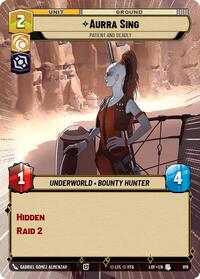 Aurra Sing - Patient and Deadly (Hyperspace Foil) #919