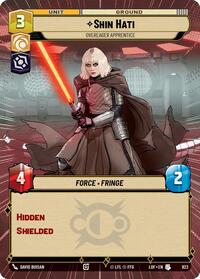 Shin Hati - Overeager Apprentice (Hyperspace Foil) #923