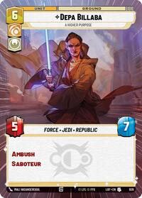 Depa Billaba - A Higher Purpose (Hyperspace Foil) #939