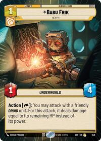 Babu Frik - Heyyy! (Hyperspace Foil) #946