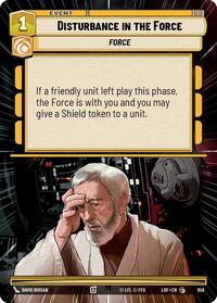 Disturbance in the Force (Hyperspace Foil) #956