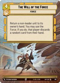 The Will of the Force (Hyperspace Foil) #967