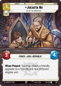 Jocasta Nu - The Gift of Knowledge (Hyperspace Foil) #988