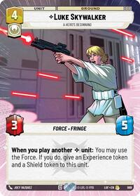 Luke Skywalker - A Hero's Beginning (Hyperspace Foil) #989