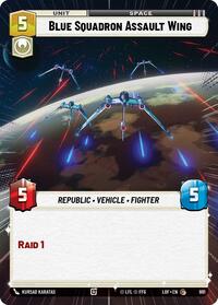 Blue Squadron Assault Wing (Hyperspace Foil) #991