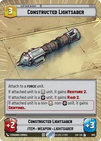 Constructed Lightsaber (Hyperspace Foil) #1001